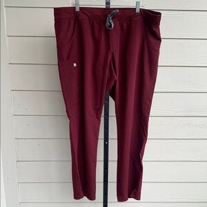 Figs technical straight leg scrub pants xxl